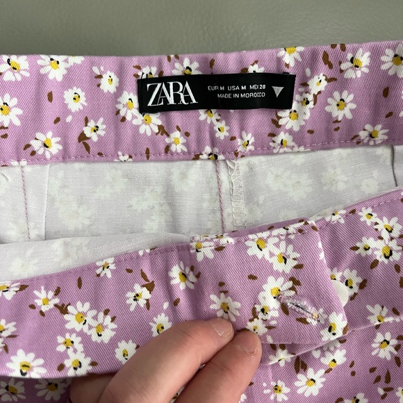 Zara Women’s Floral Print Suit Pants - Size M & Size XXL - Picture 6 of 10